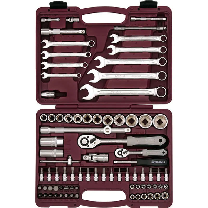 Instrumentu komplekts 1/4"+1/2" DR, 82