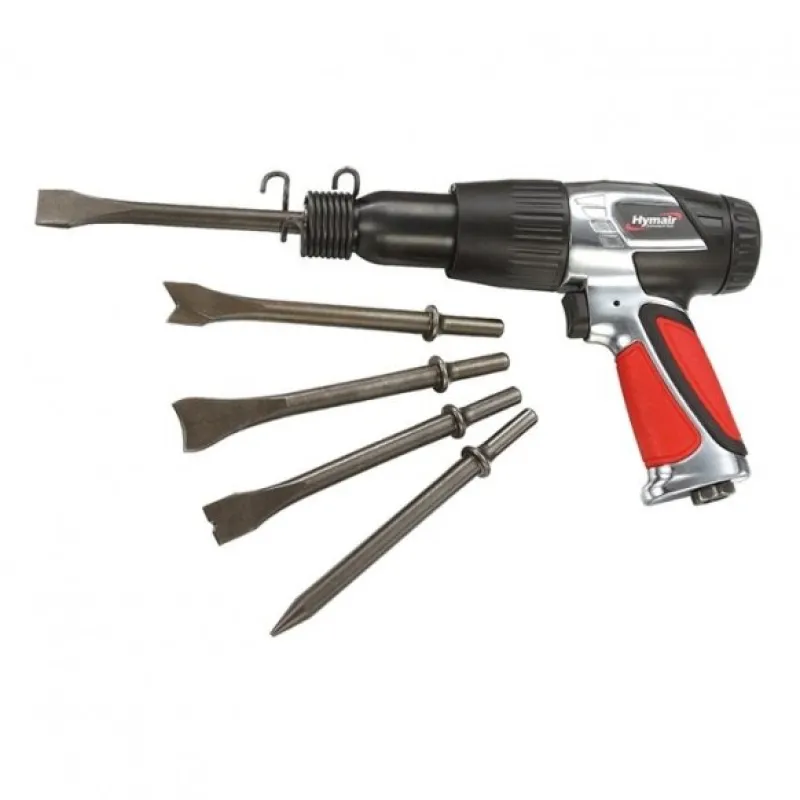 Pneumatic hammer and chisel set 8