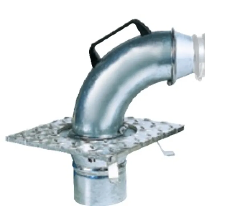Līkums ar rokturi, 100 mm (PZ-125-CURVA