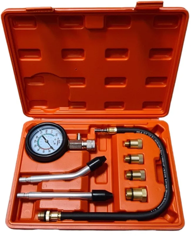 Kompresiogrāfs benzīna dzinējiem ar adapteru komplektu