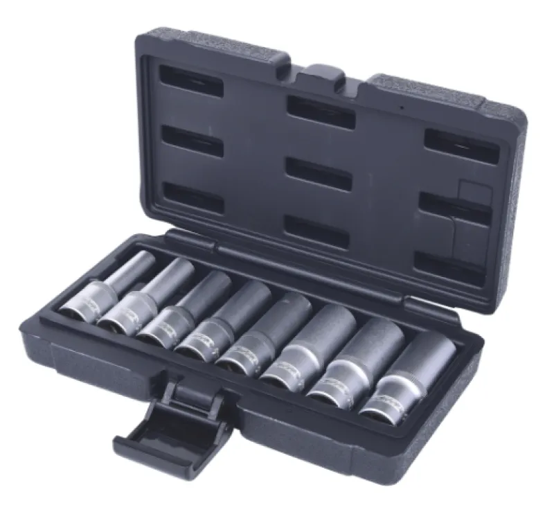 1/2" garo E-tipa muciņu komplekts (8