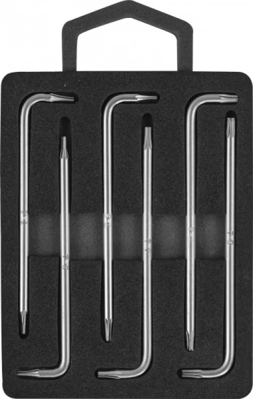 Aizsargātu zvaigznes (TORX tamperproof) atslēgu komplekts