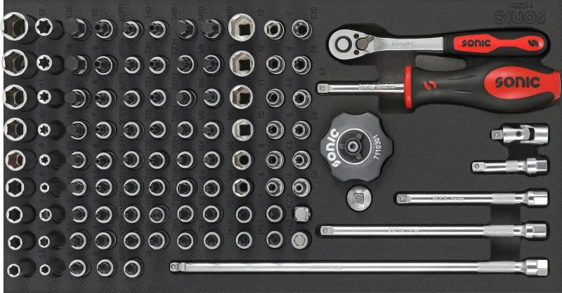 Sonic Equipment Instrumentu komplekts ratiņiem, 102