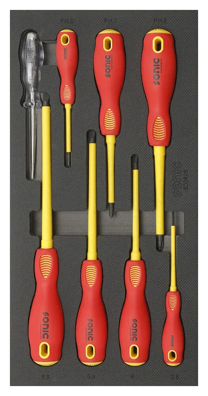Sonic Equipment Instrumentu komplekts ratiņiem, VDE