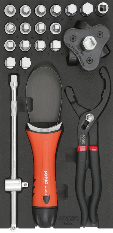 Sonic Equipment Sonic eļļas filtra maiņas