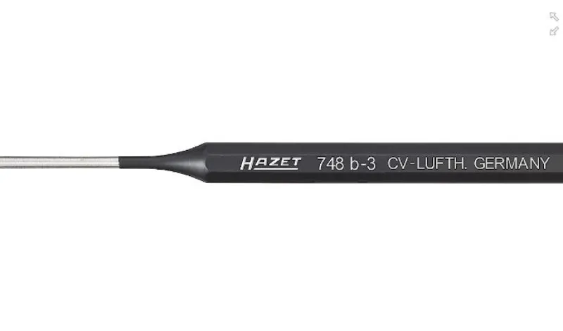Tapas izsitējs, 3 mm (748B-3, HAZET)