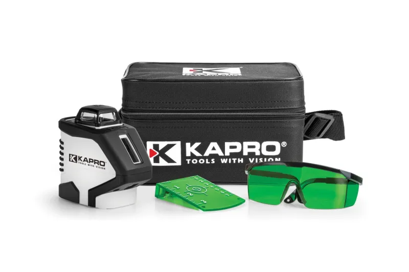 Kapro 360° zaļais lāzera tālmērs -
