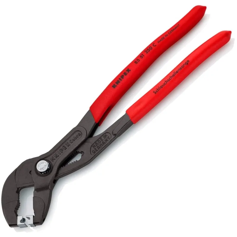 KNIPEX šļūteņu apskavu knaibles 250 mm