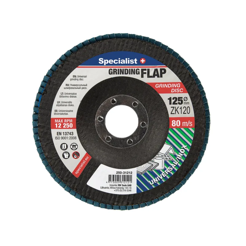 SPECIALIST+ lapu slīpēšanas disks ZK120, 125