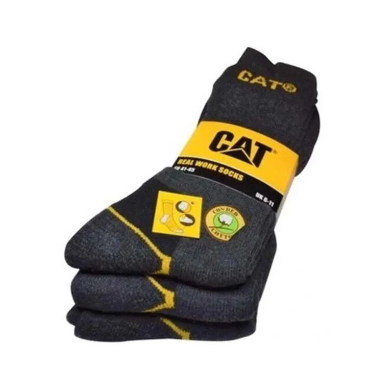 Vīriešu zeķes CAT DYP597 pelēkas 41/45