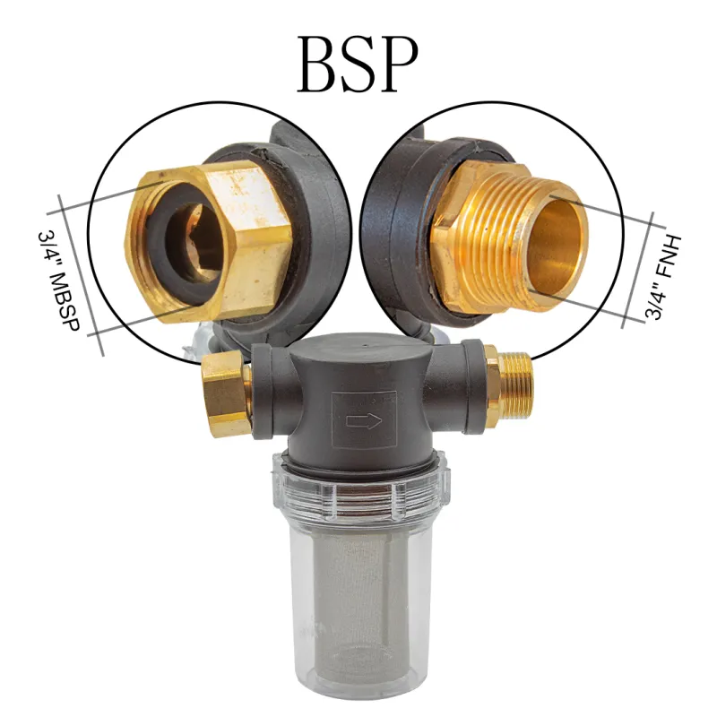Waspper Filtrs dārza šļūtenei ar 3/4&quot