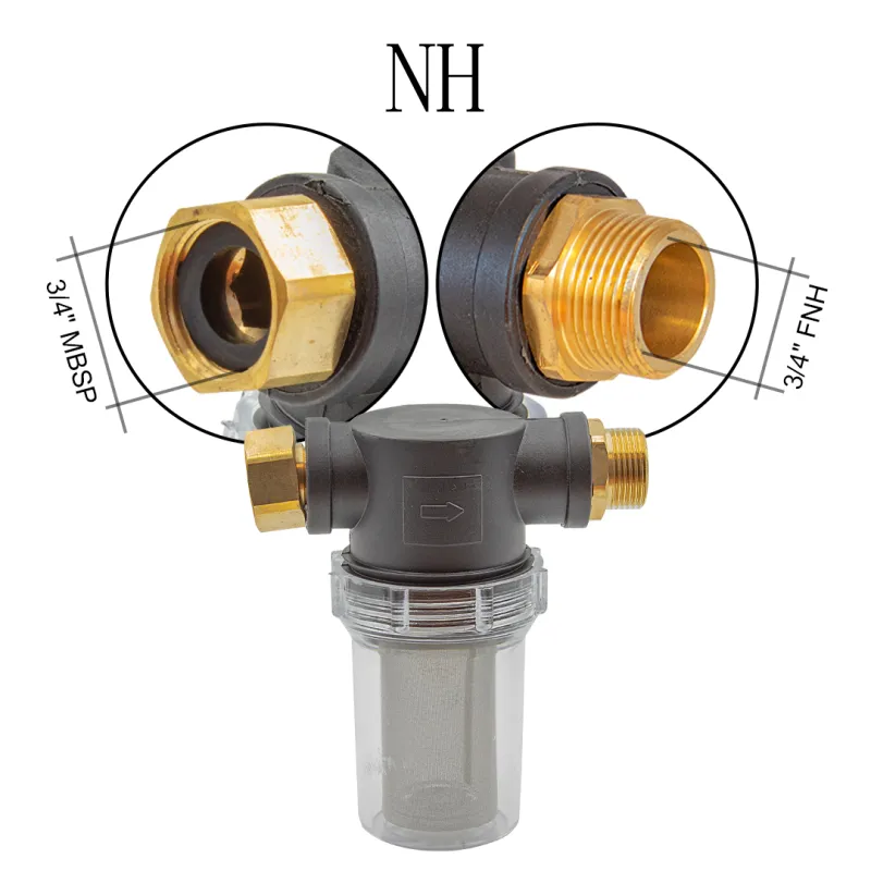 Waspper Dārza šļūtenes filtrs ar NH