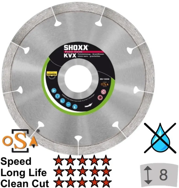 Dimanta disks "SAMEDIA" KVX 250x30/25/1