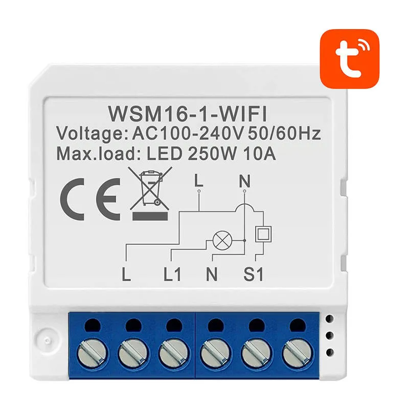 Smart Switch Module WiFi Avatto WSM16-W1