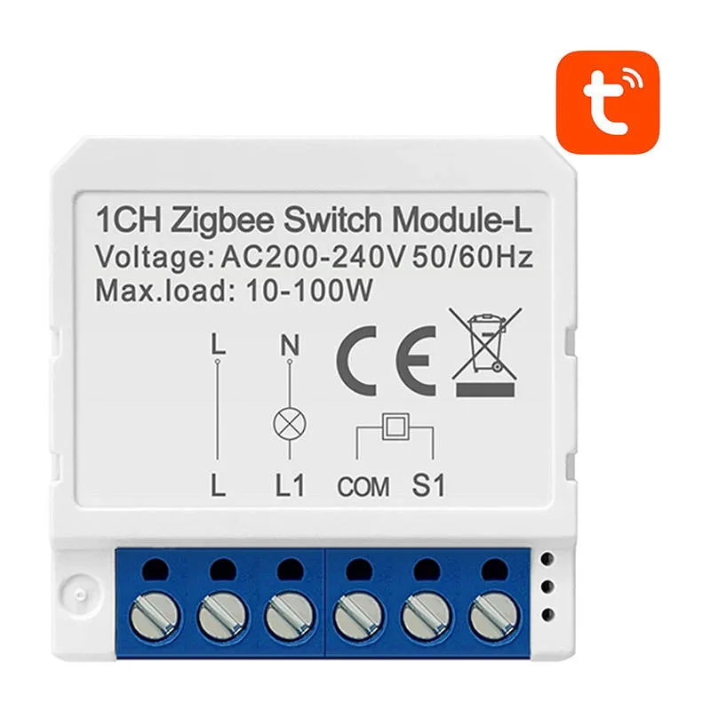 Smart Switch Modulis ZigBee Avatto LZWSM16-W1