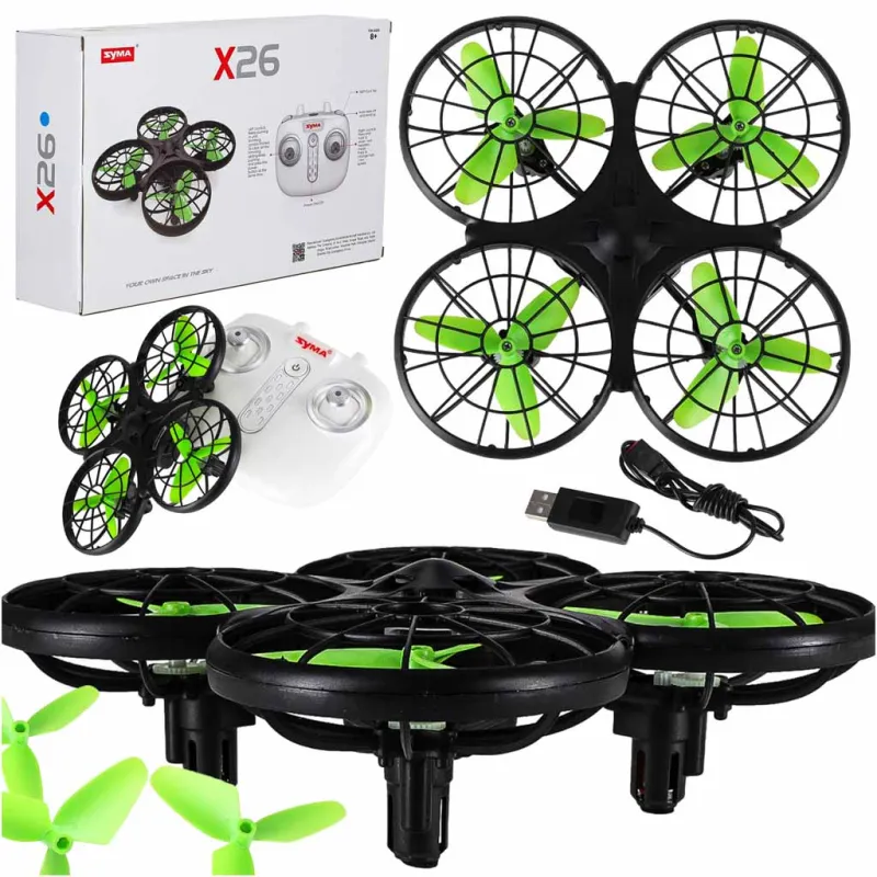 Syma X26 šķēršļu novēršanas RC drons