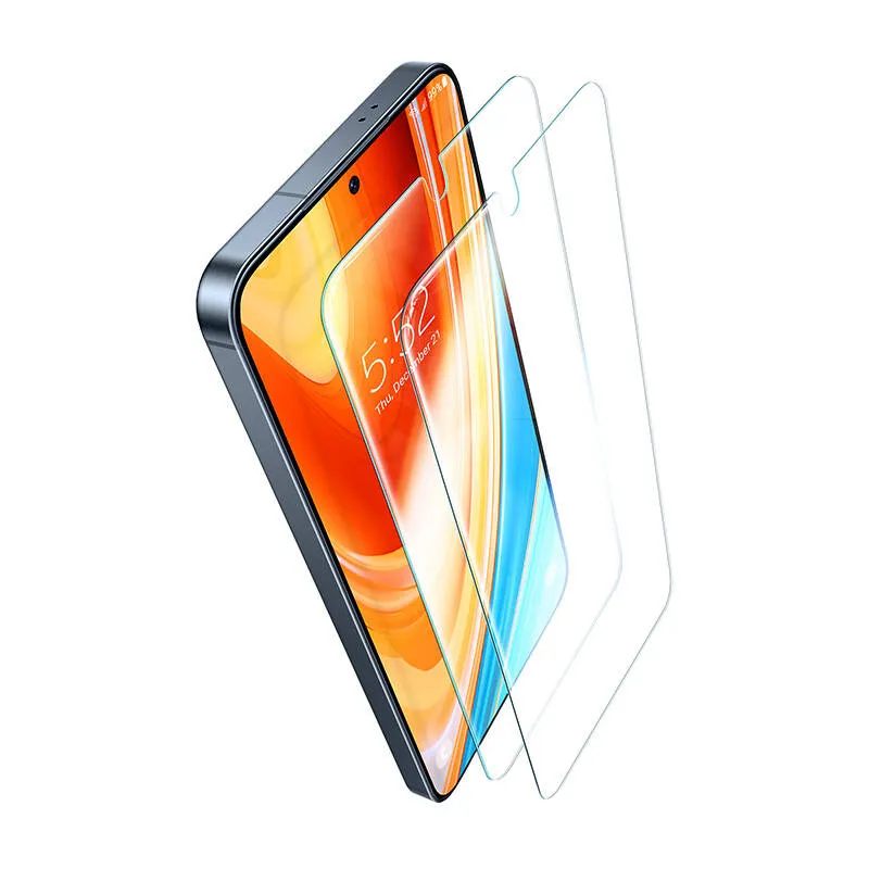 Tempered stikls Samsung S24+ Torras Install
