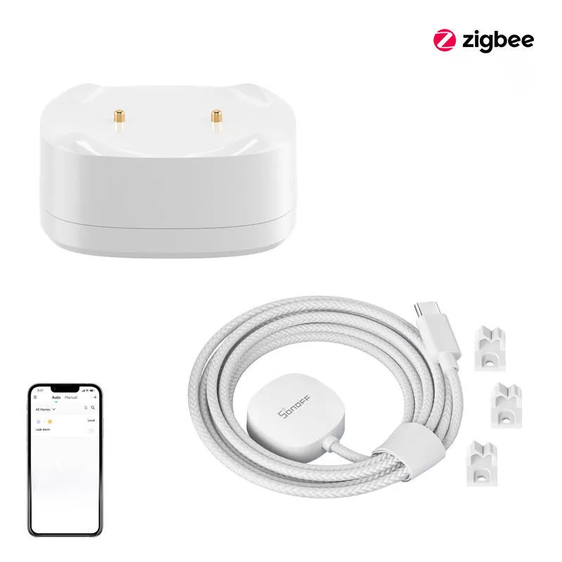 Ūdens noplūdes/pilnu sensoru komplekts ZigBee SONOFF