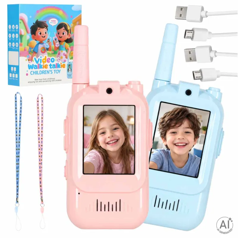 Ikonka Walkie talkie krótkofalówki dla dzieci