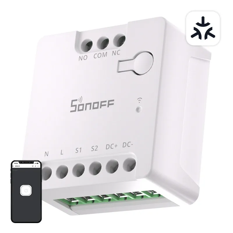 SONOFF MINI-D Gudrais WiFi Matter Slēdzis