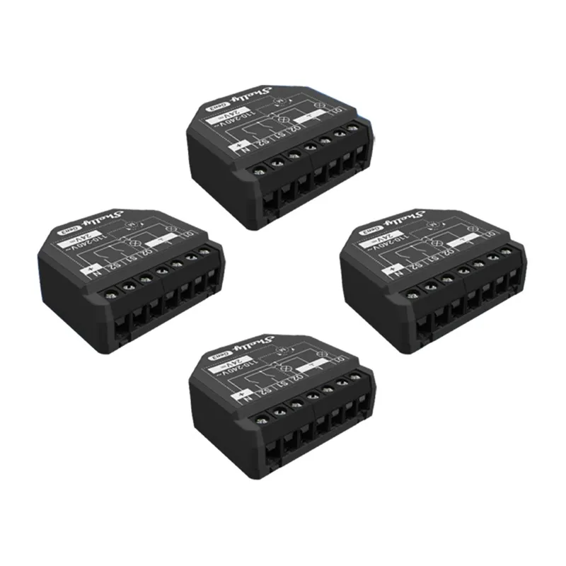 Shelly 2PM Gen3 komplekts ar 4