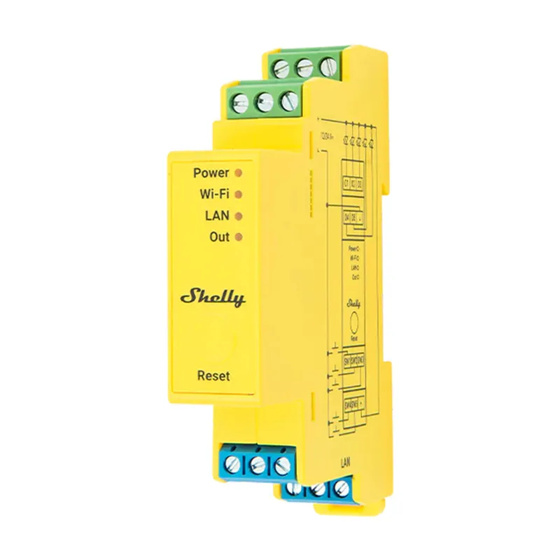 Shelly RGBWW Pro WiFi 5-kanālu DIN