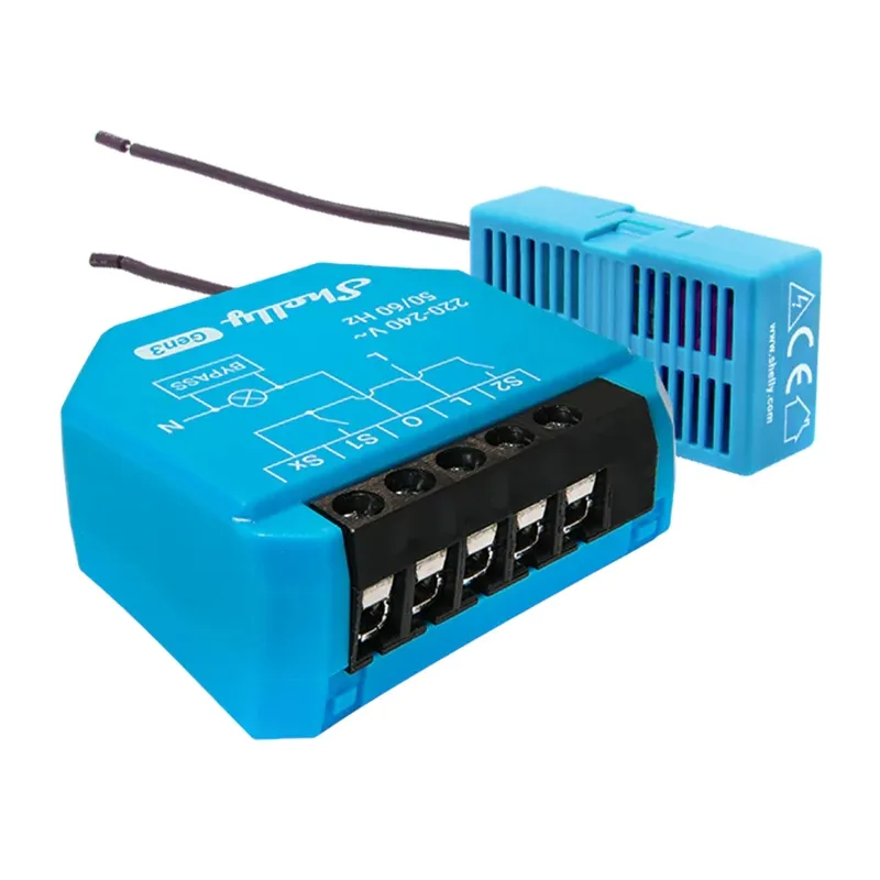 Shelly 1L Gen3 WiFi 1-kanāla neitrāla