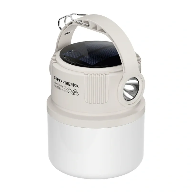 T22 Superfire universālā kempinga lampa -