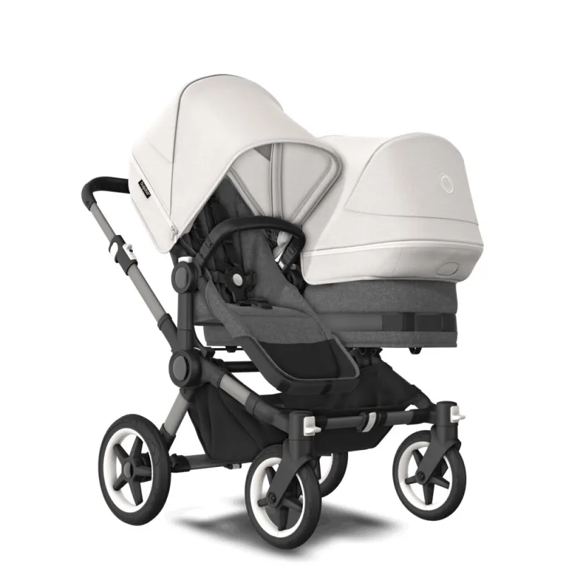 Bugaboo Donkey 5 Duo, tekstīls grey