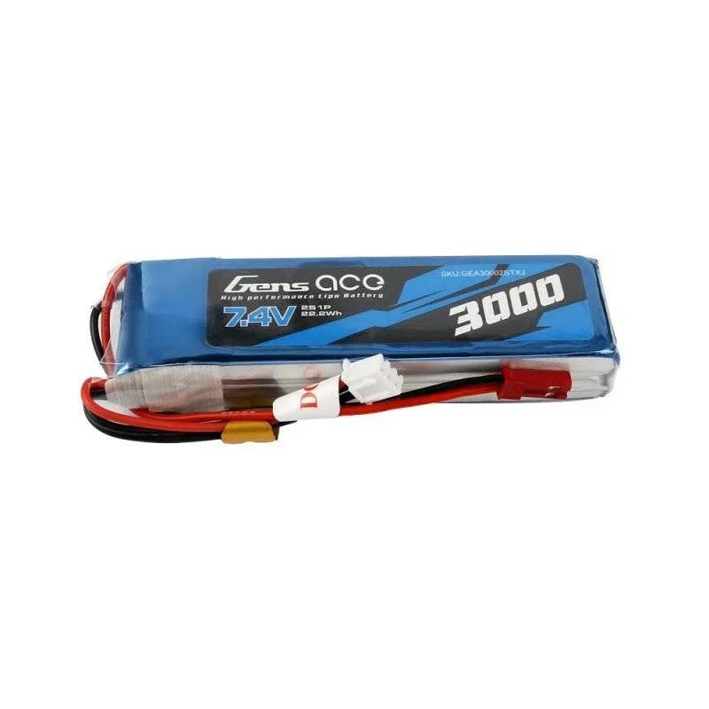 Akumulators Gens Ace 3000mAh 7.4V