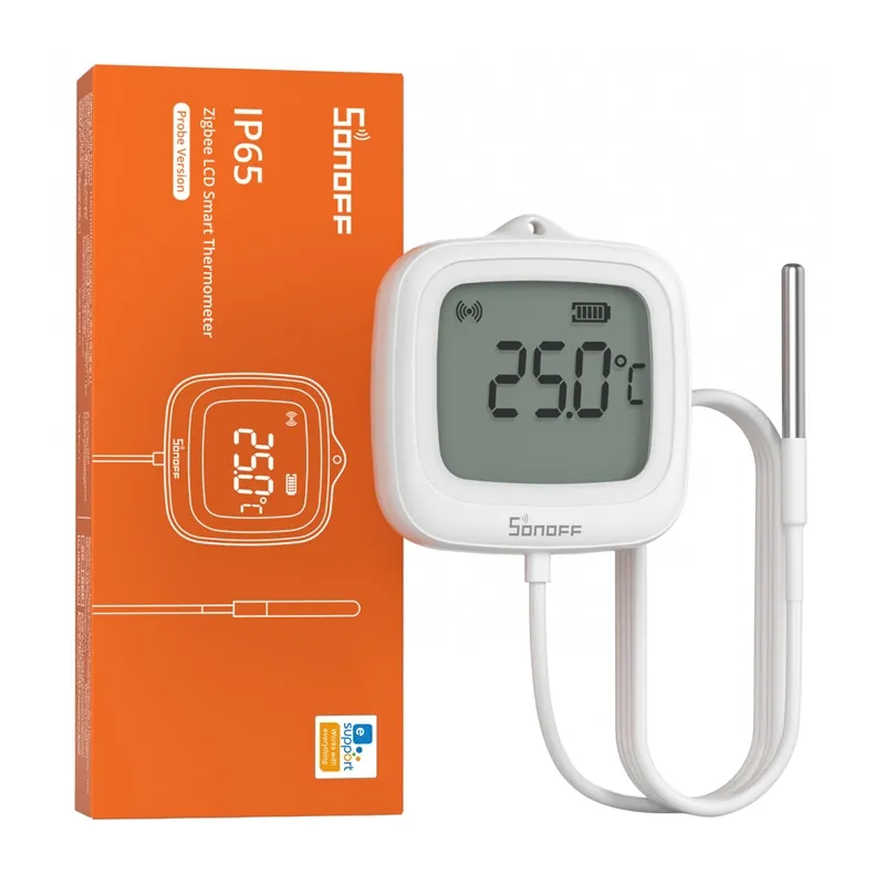 ZigBee LCD Temperatūras Sensors Sonoff SNZB-02LD