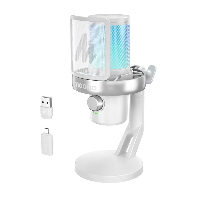Maono DM40 Pro mikrofons (balts) universāls