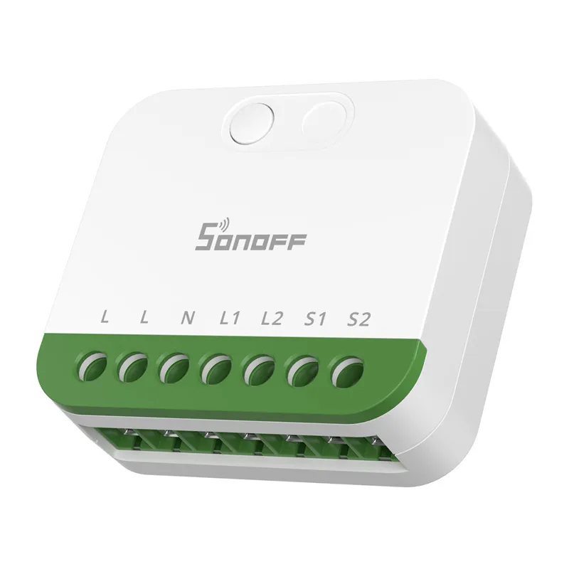 Sonoff MINI-2GS Matter divkanālu mazais slēdzis