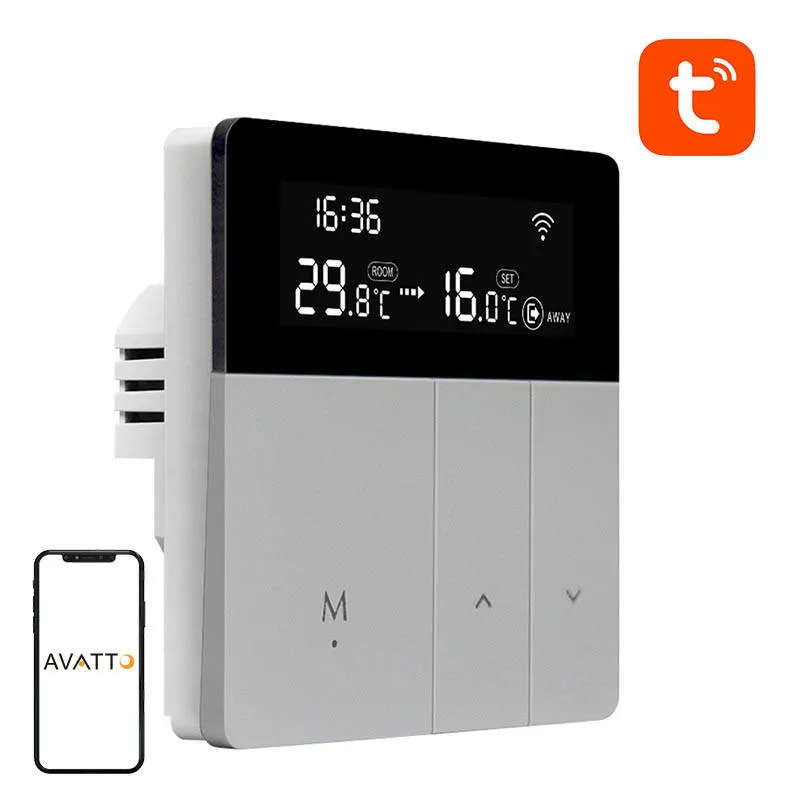 Avatto WT50 viedierīces gudrais termostats ar