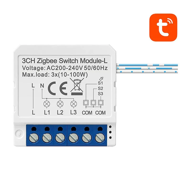 Smart Switch Module ZigBee Avatto LZWSM16-W3