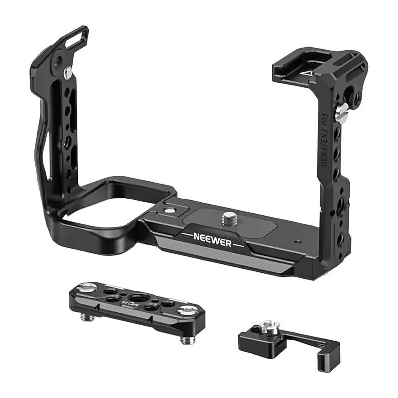 Kameras korpuss ar HDMI kabeļa turētāju