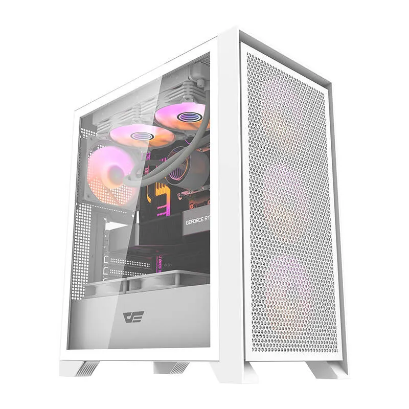 Darkflash DRX70 MESH datoru korpuss (balts)