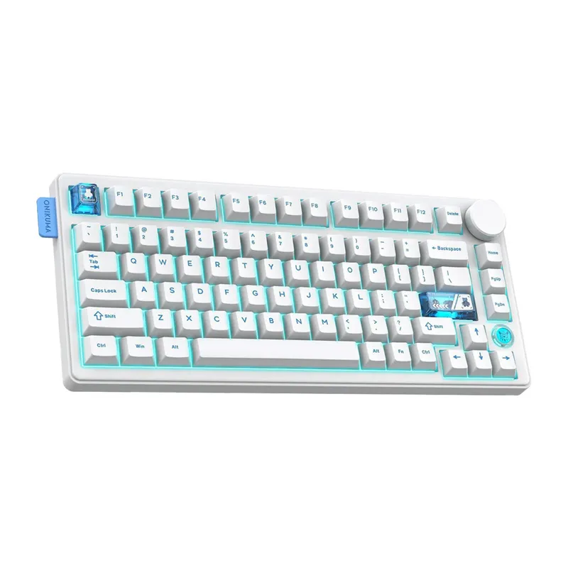 ONIKUMA MT706 Tastatūra (balta) (QWERTY) universāla