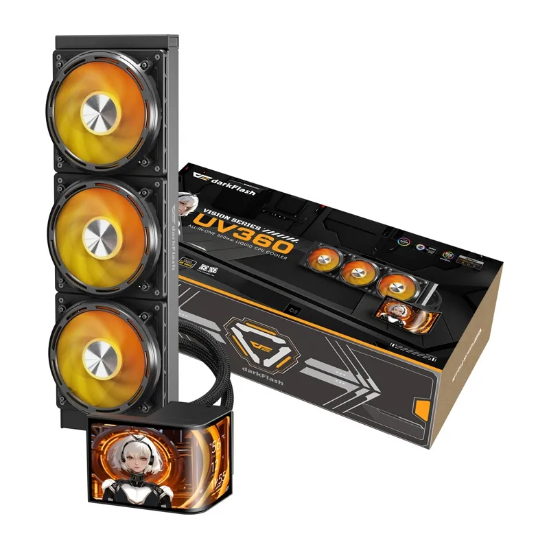 DarkFlash UV360 CPU dzesētājs (melns) universāls