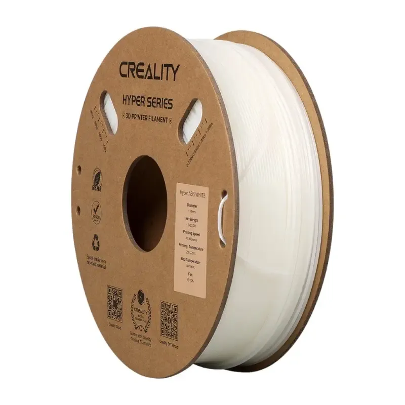 Hyper ABS Filaments Creality (Balts) universāls