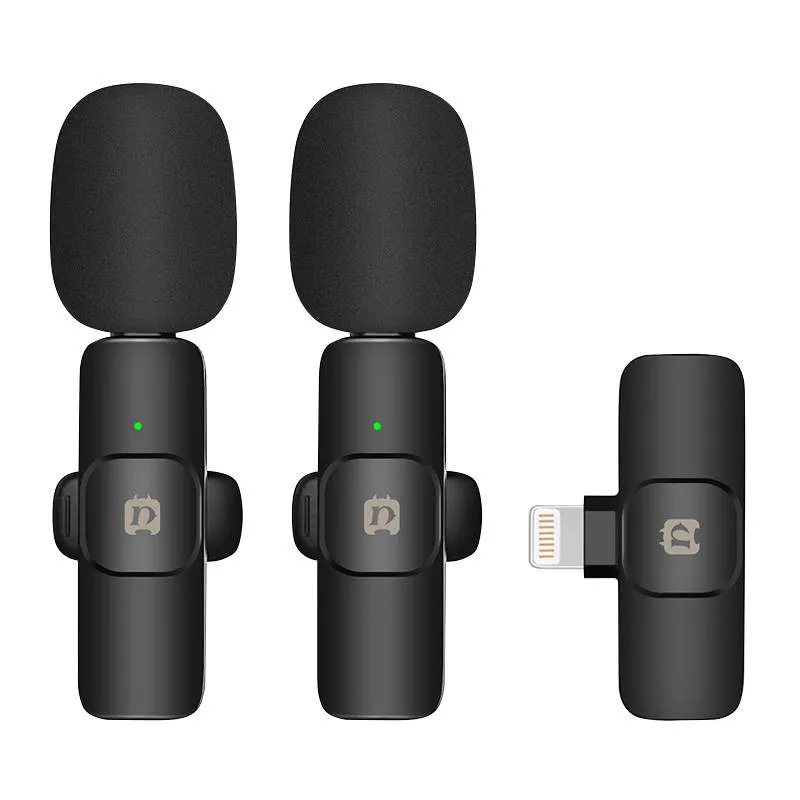 Puluz PU3150B Bezvadu Lavaliera Mikrofons ar
