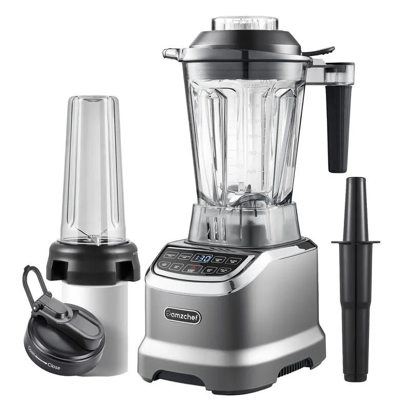 AMZCHEF ZM5003-GA krūzes blenderis (pelēks) universāls
