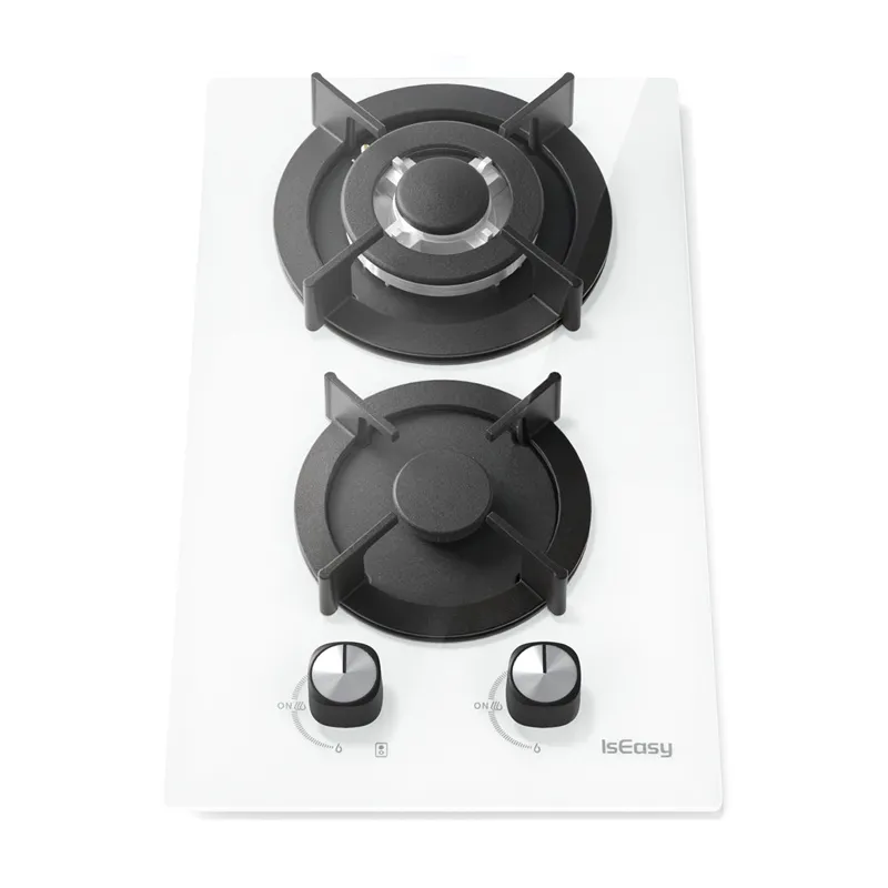 ISEASY MGBG-312A gāzes plīts, 2 degļi