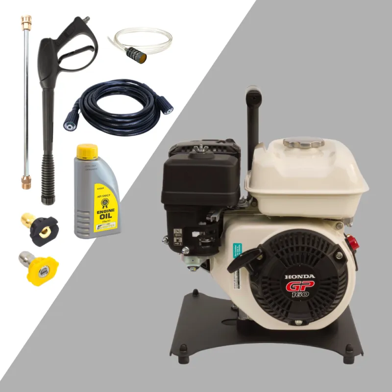 Waspper W3000HF spiediena mazgājamā mašīna, Honda